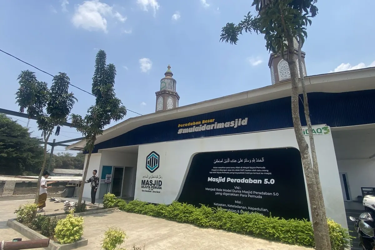 Masjid Sejuta Pemuda Sukabumi Buka 24 Jam, Gratis Makan hingga Ruang Kerja